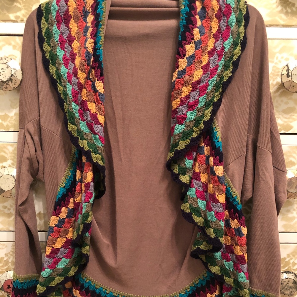 Double Zero crochet cardigan